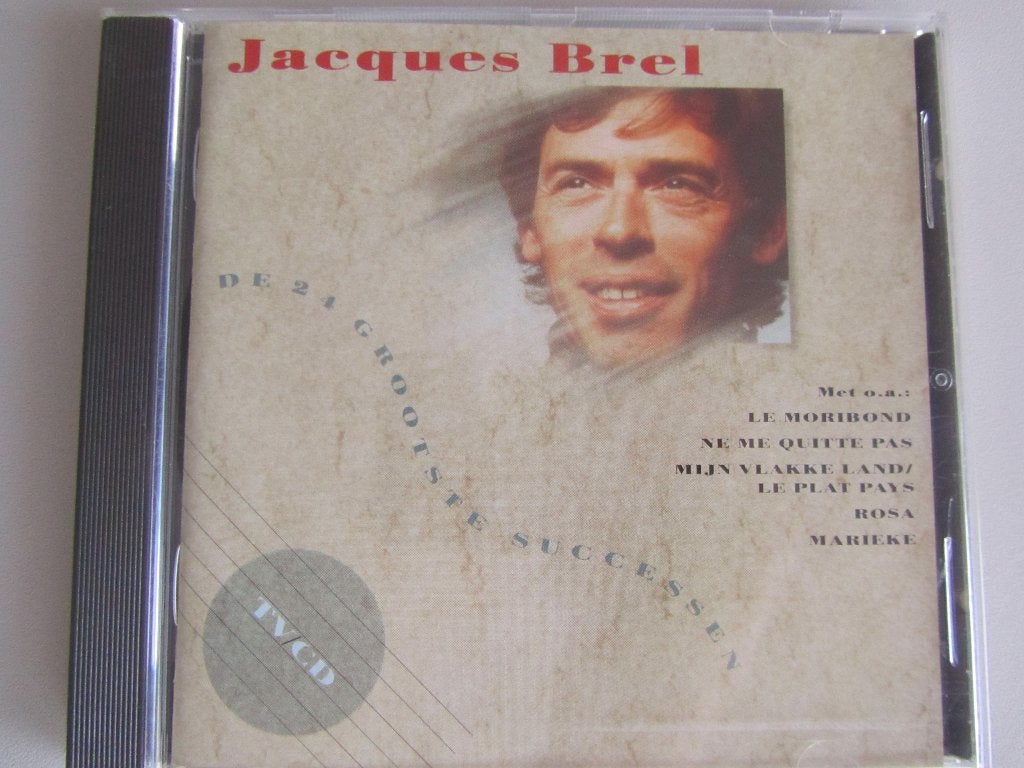 CD JACQUES BREL "DE 24 GROOTSTE SUCCESSEN", Ophalen of Verzenden, Gebruikt, Overige genres, Verzamelalbum