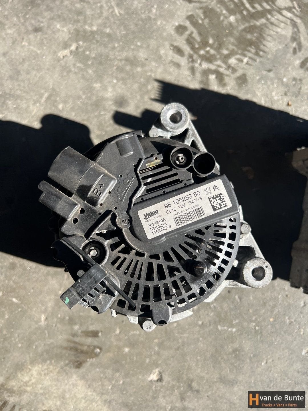 Dynamo Peugeot 208 - 98 105253 80, Gebruikt, -, -, Ophalen of Verzenden