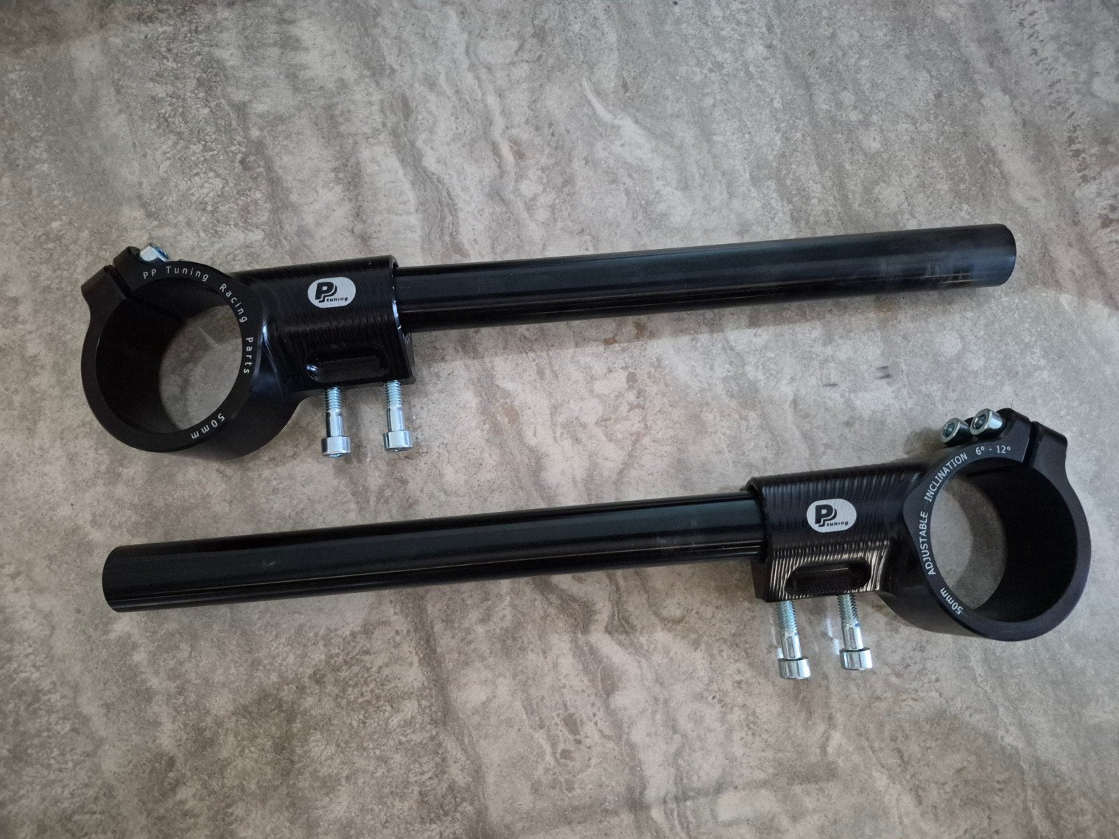 Demi guidons 50mm PP Tuning, Motos, Particulier