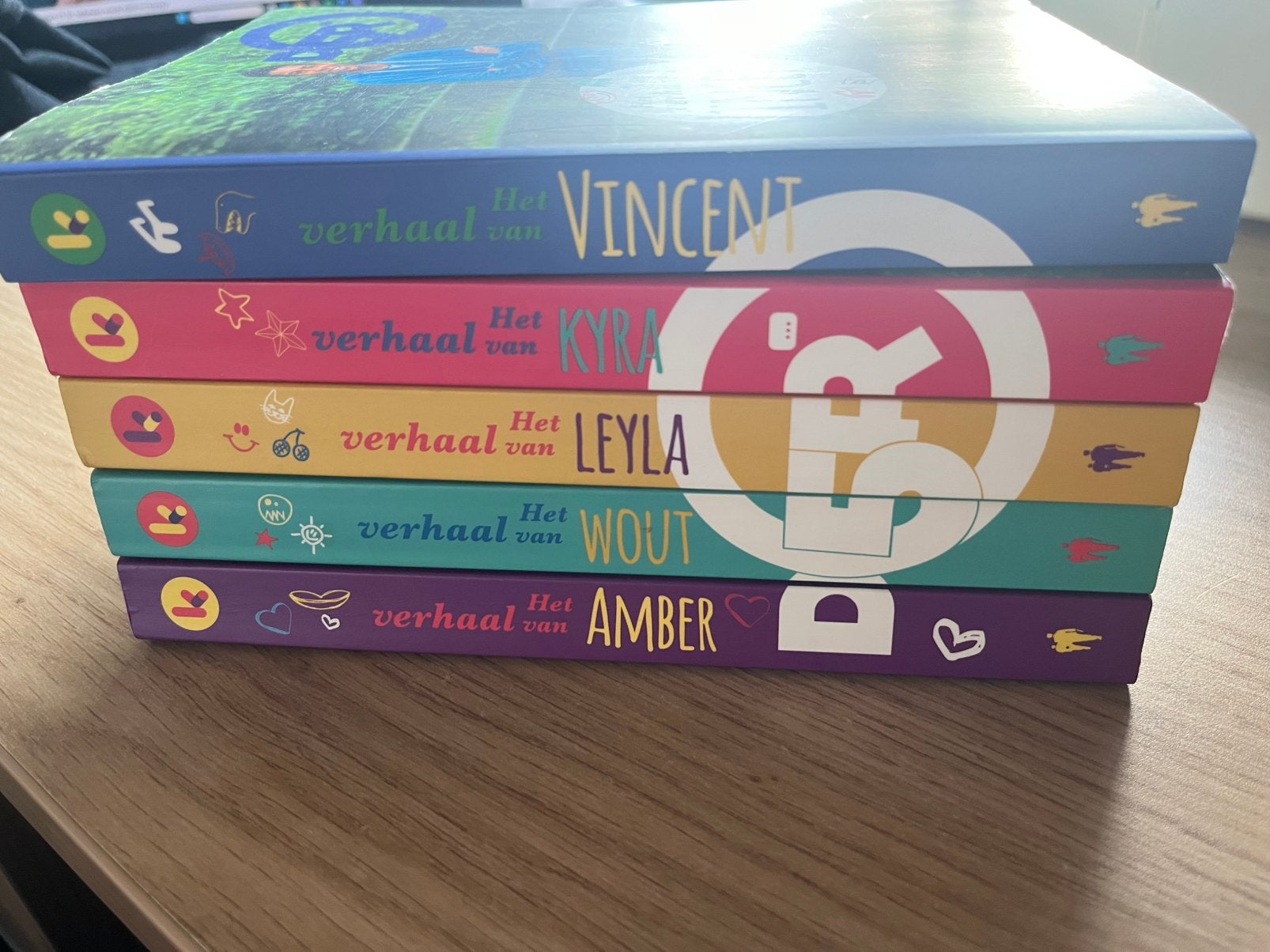 D5R boekenreeks, Boeken, Ophalen, Gelezen
