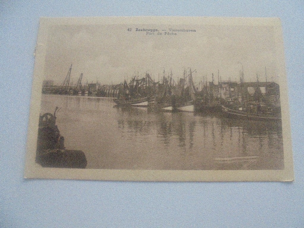 zeebrugge- 10 postkaarten, Collections, Enlèvement ou Envoi, 1920 à 1940, Affranchie, Flandre Occidentale