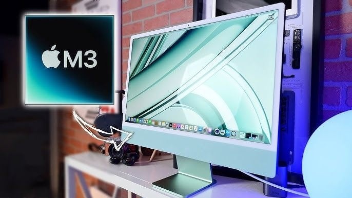Apple iMac 24" M3 Chip, Computers en Software, Apple Desktops, Zo goed als nieuw, iMac, SSD, Ophalen