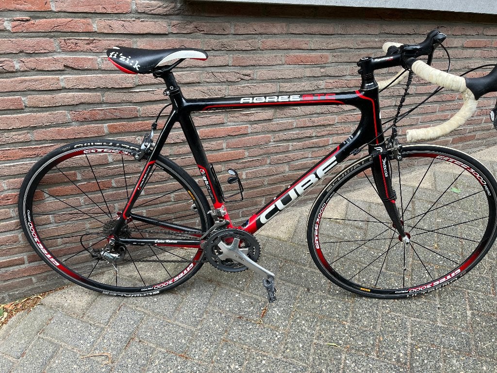 cube koersfiets carbon, Fietsen en Brommers, Ophalen, Zo goed als nieuw, Carbon