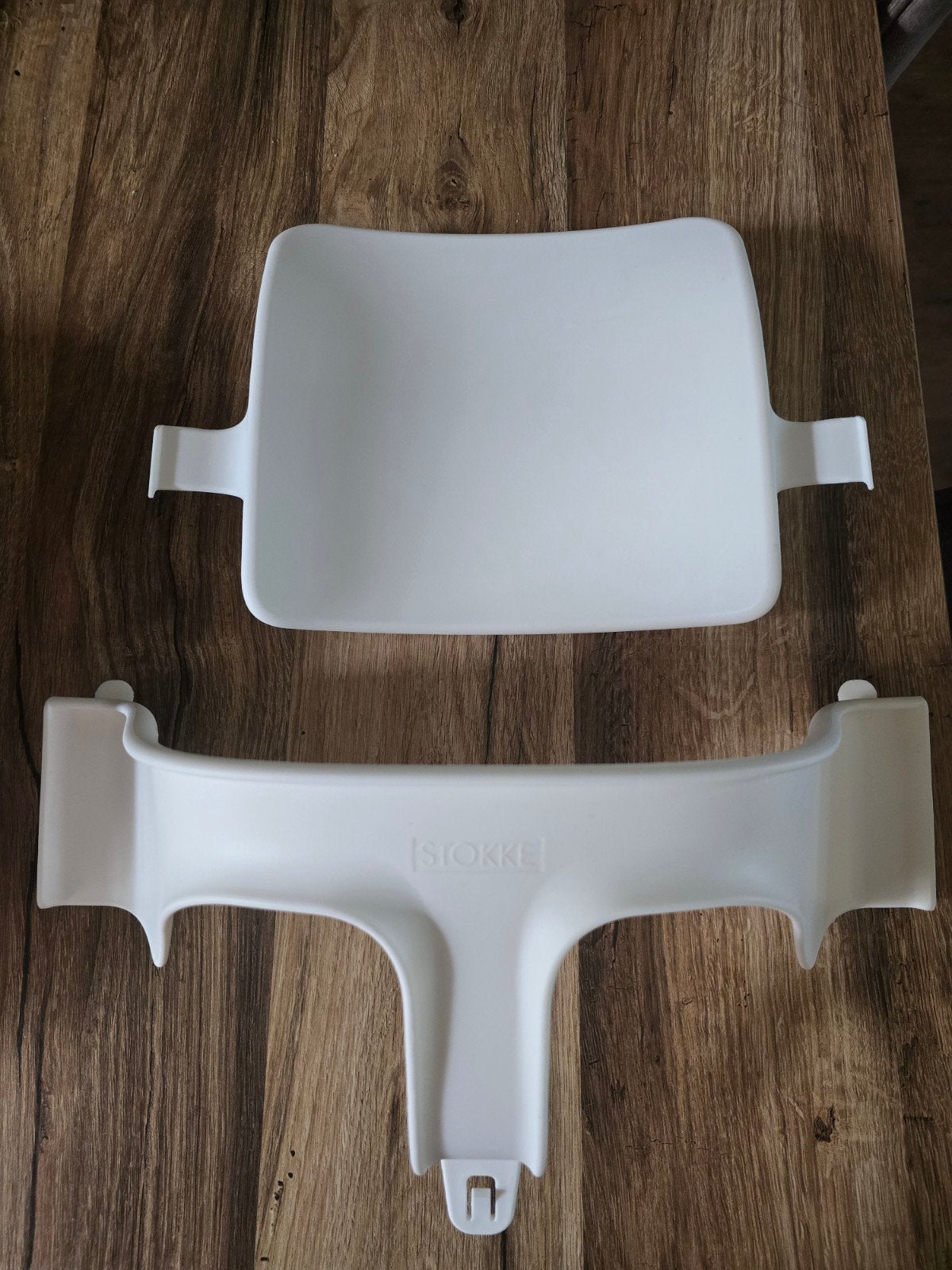 stokke stoel opzet stuk wit, Kinderen en Baby's, Ophalen, Zo goed als nieuw, Meegroeistoel