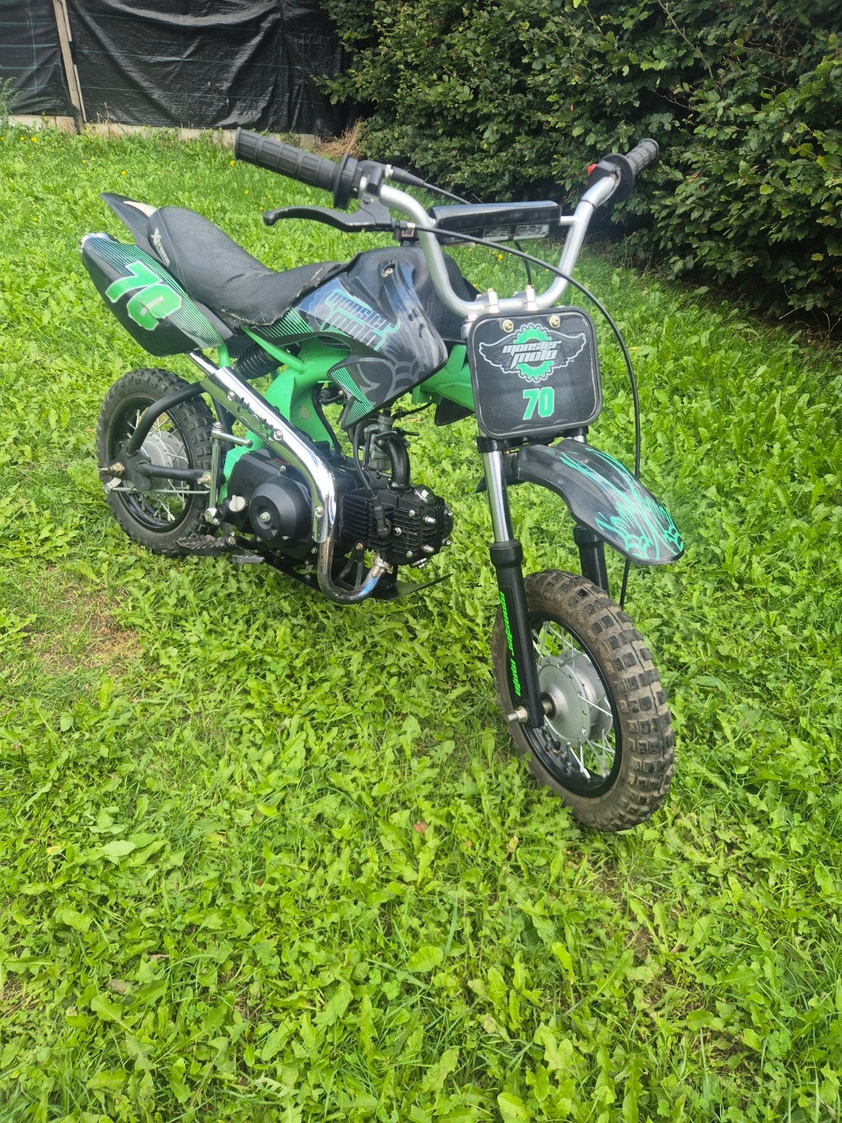 72cc pitbike, Enlèvement, Pit Bike