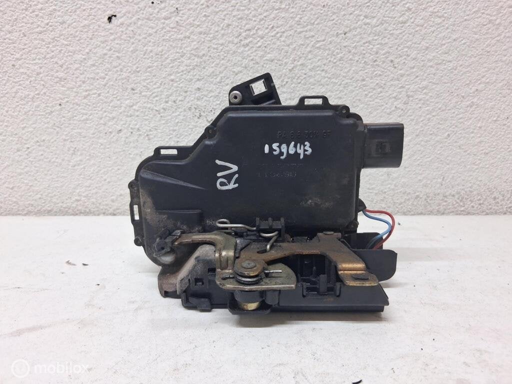Deurslot mechaniek Rv Vw Golf IV ('97-'04) 6X1837014H, Gebruikt, Volkswagen, Ophalen of Verzenden