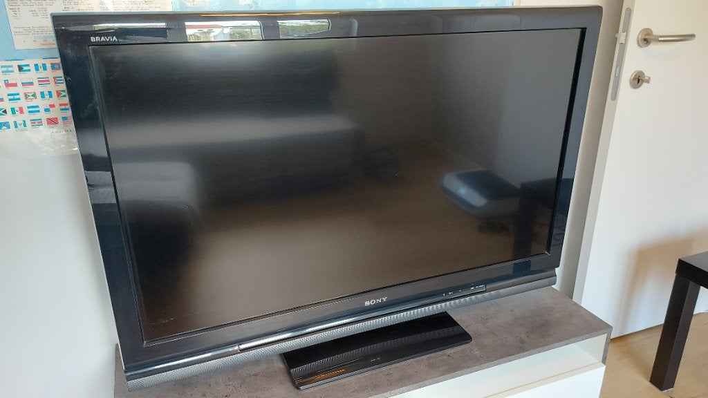 Tv Sony Bravia 46", Audio, Tv en Foto, Ophalen, Gebruikt, LCD, Sony