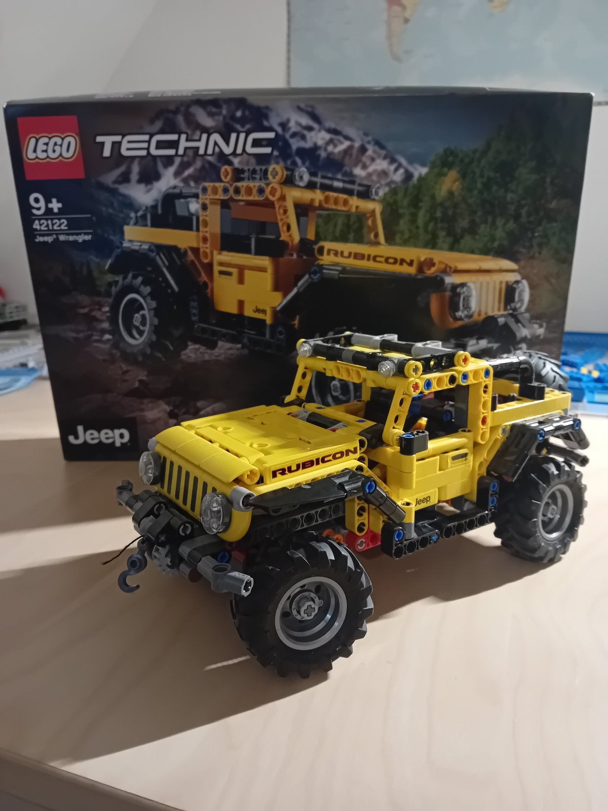 Lego technic jeep 42122, Ophalen, Compleet, Lego, Zo goed als nieuw