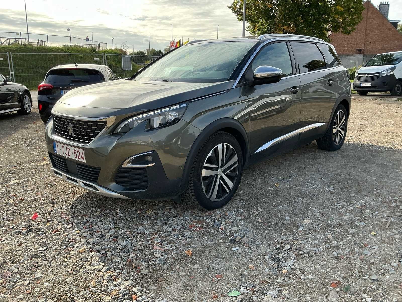 2017 Peugeot 5008 GT Personenauto, Auto's, Automaat, Gebruikt, Bedrijf, Diesel