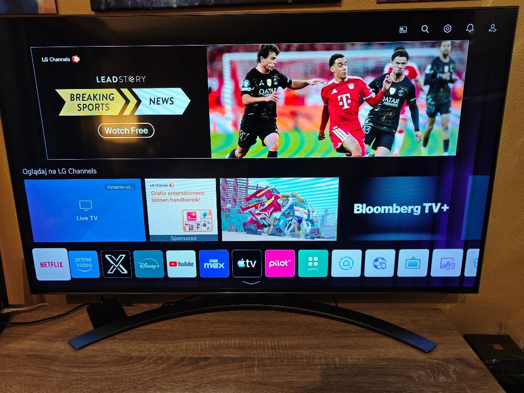 LG 50NANO886 50 inch, SMART TV, LCD, Comme neuf, 4k (UHD), 100 Hz