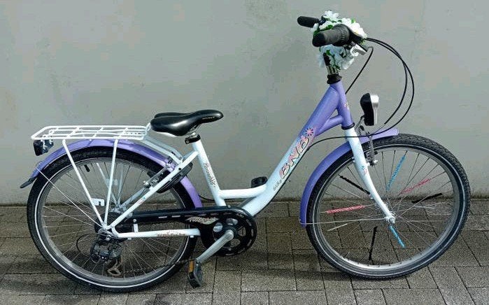 Meisjesfiets BNB Flowerkid 24inch 7speed NIEUWPRIJS 399€ 🚴, Ophalen, Velgrem, Versnellingen, Oxford Sparta Batavus Norta gazelle Granville Sparta cube trek