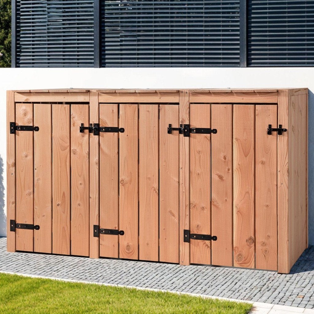 kliko ombouw,vuilbak,kliko berging,afvalbak,container ombouw, Ophalen, Nieuw, Hout