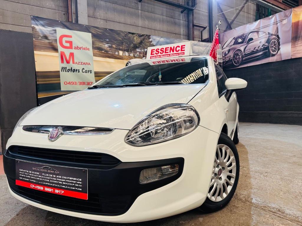 Fiat Punto 1.2 Airco, Autos, Cuir, Achat, 50 kW, Entreprise