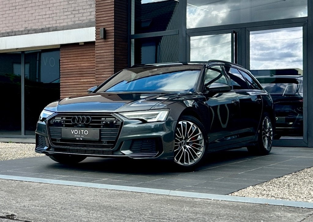 Audi A6 Avant PHEV 55TFSIe Quattro Comp S-LINE/PANO/B&O/TREK, Automaat, Dealer onderhouden, Parkeerassistent, 4 cilinders