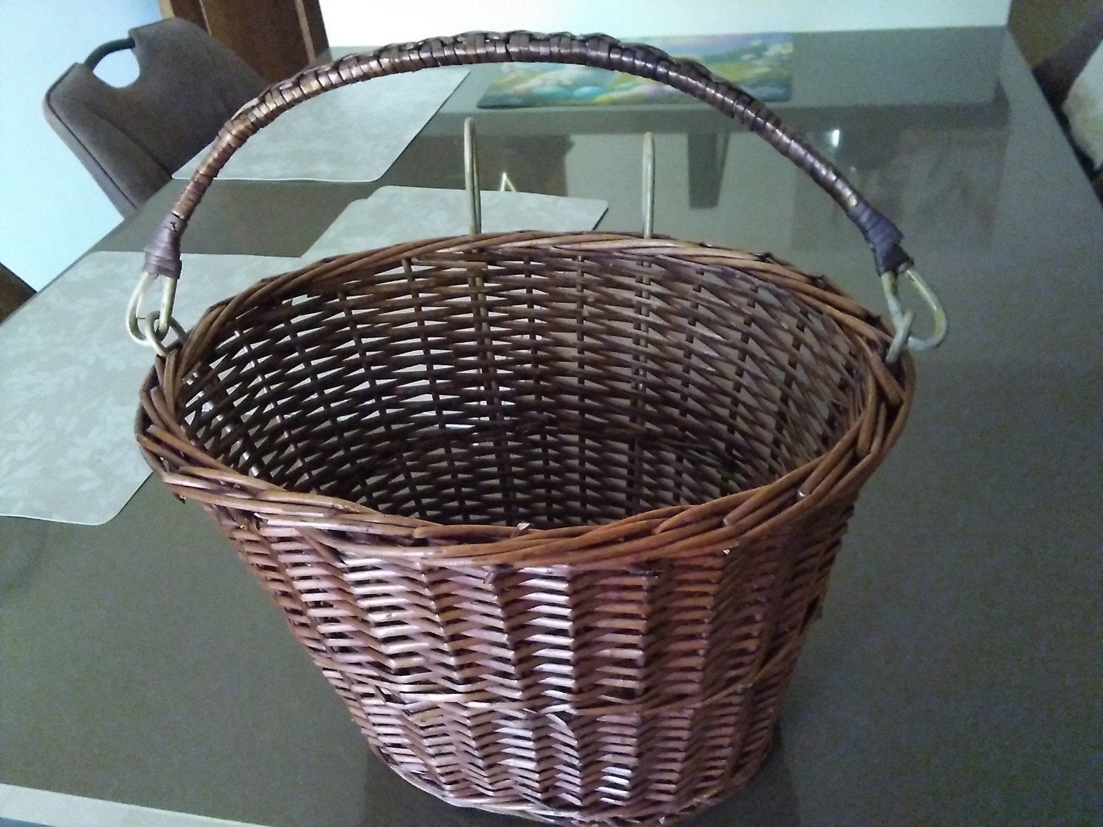 PANIER À VÉLO EN OSIER, Enlèvement, Panier de vélo
