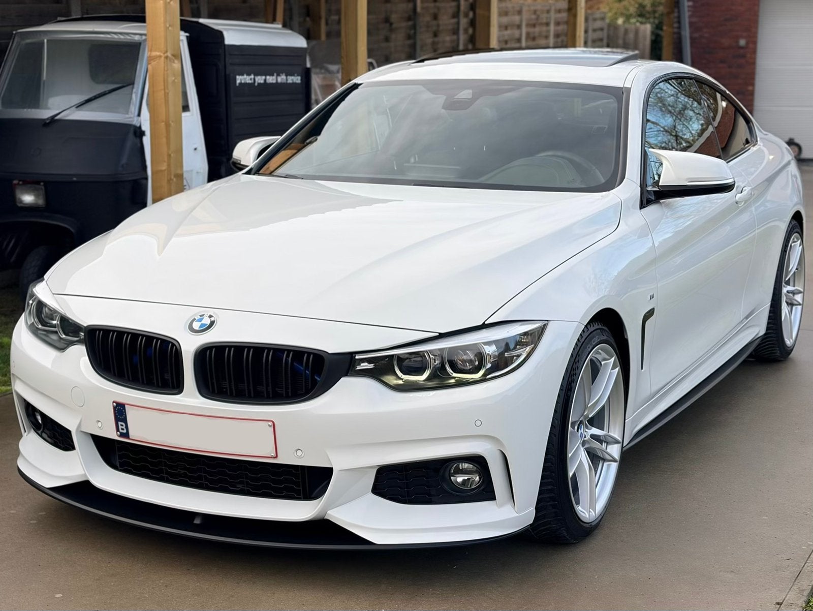 BMW 420i Coupé M Sport - Automatique - 34,xxx km - 260 ch, Autos, Cuir et Alcantara, Entreprise, Entretenue par le concessionnaire