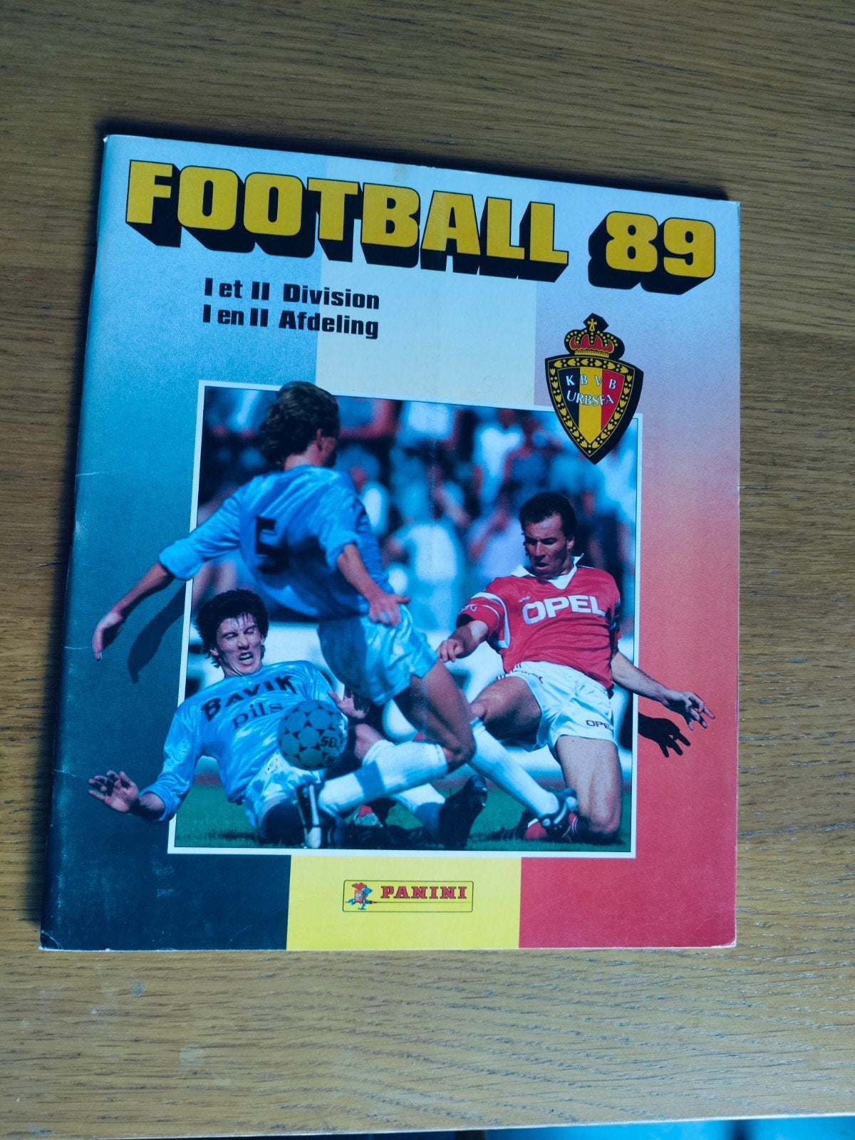 Leeg Panini album Football 89 met Bestelblad, Verzamelen, Ophalen of Verzenden