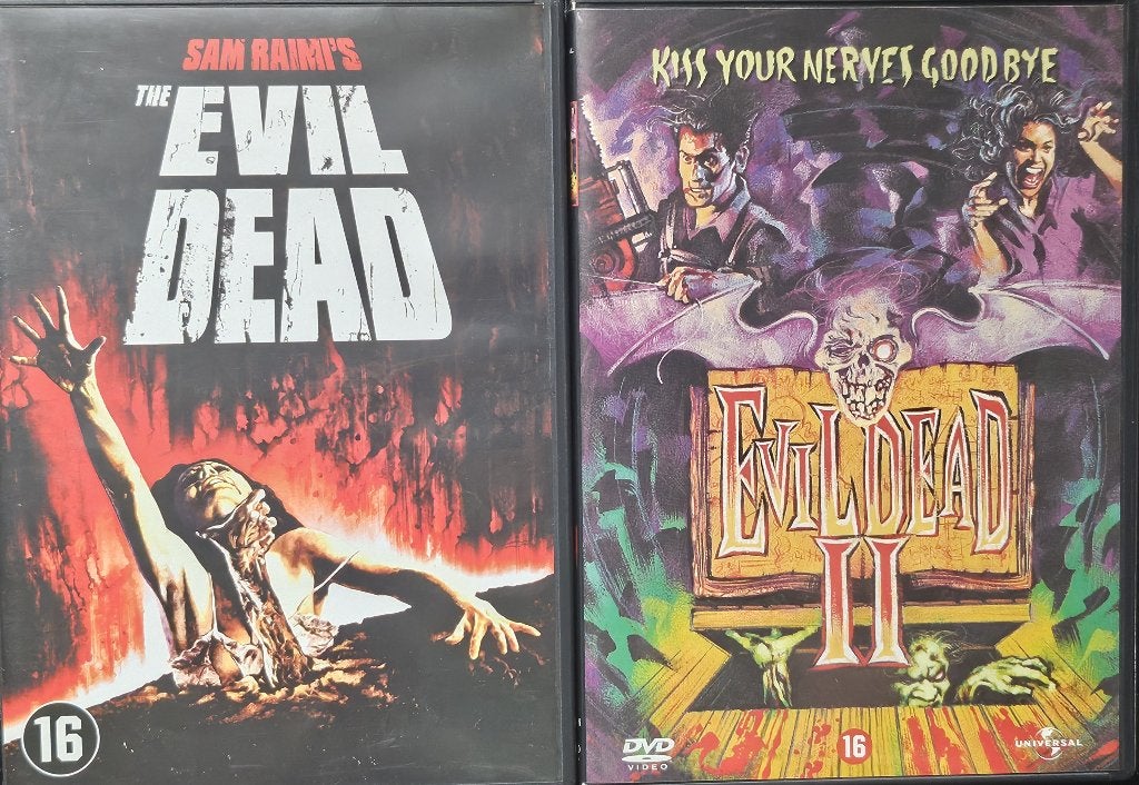 Evil Dead 1 & 2 (1981-1987), CD & DVD, Enlèvement ou Envoi, Comme neuf