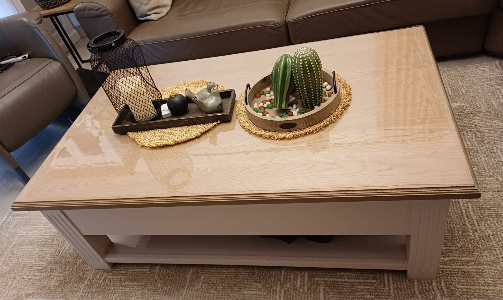 salontafel, Huis en Inrichting, Ophalen, 100 tot 150 cm, 50 tot 100 cm, Landelijk