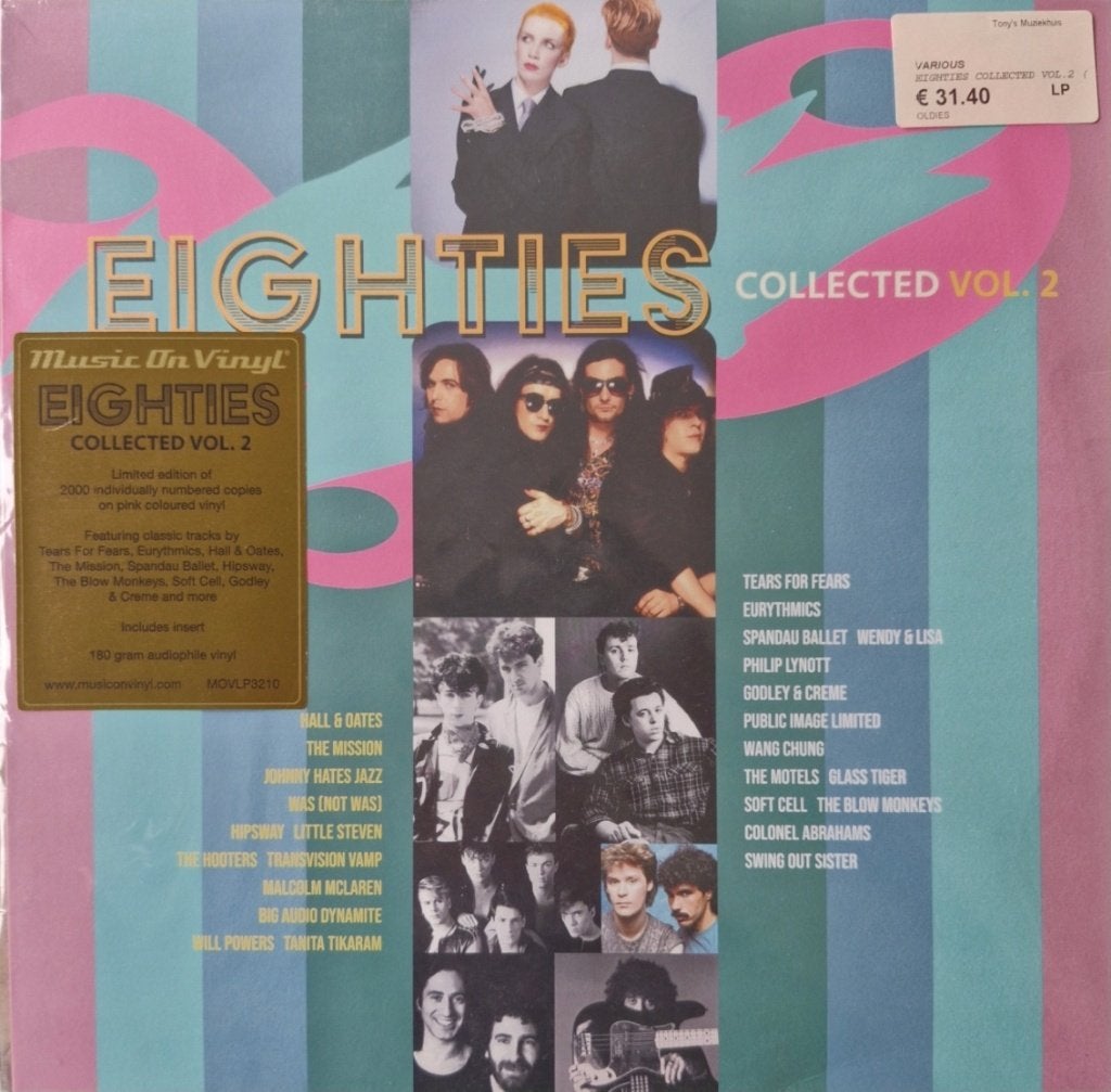 2 x LP Eighties Collected Vol. 2 (vinyle coloré), CD & DVD, Enlèvement ou Envoi, Autres genres, LP, 12 pouces