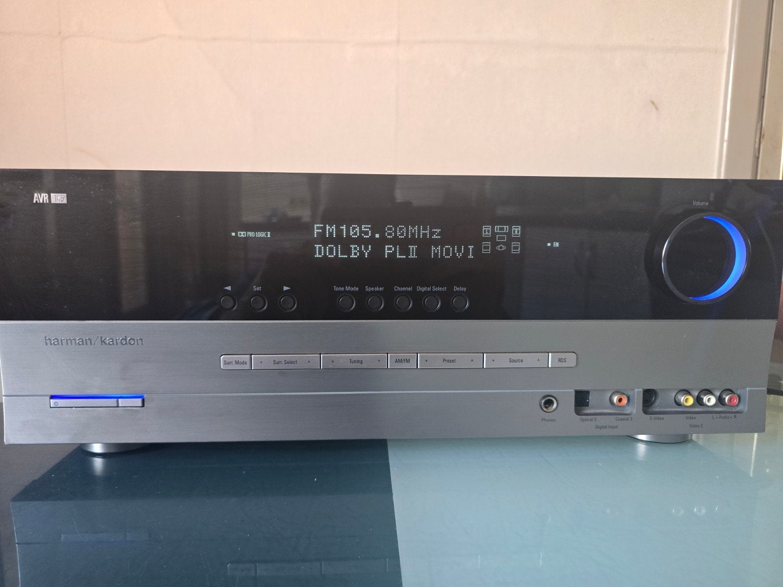mooie receiver  harman kardon met voorversterker phono, Ophalen