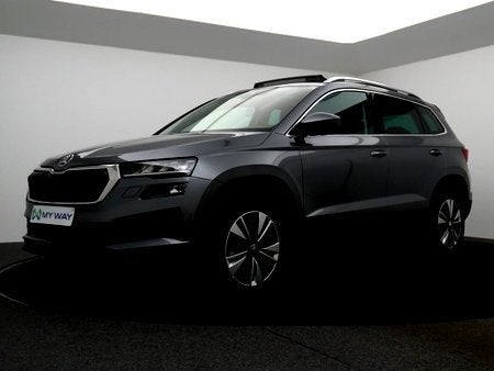 Skoda Karoq 1.5TSI Clever+ 150PK *AUTOMAAT*PANODAK*CAMERA*PD, Autos, Argent ou Gris, Achat, 140 g/km, Karoq
