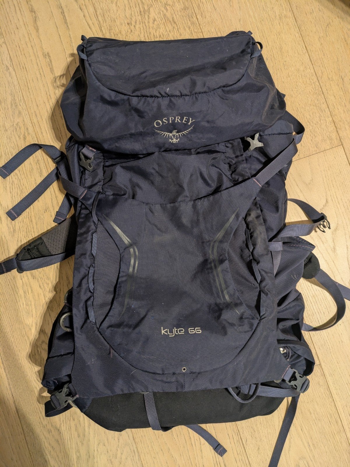 Osprey Kyte 66 woman, Handtassen en Accessoires, Ophalen of Verzenden, Gebruikt, Blauw