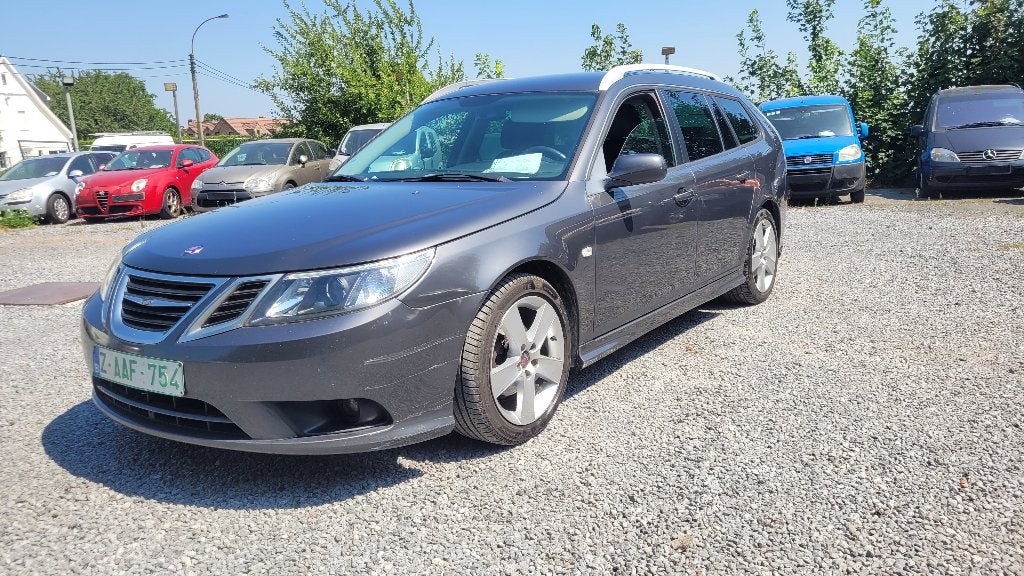 saab 9-3 1800cc benzine wordt GEKEURD AIRCO PDC OHBOEK 2009, Autos, Saab, 90 kW, Argent ou Gris, Achat, 5 portes