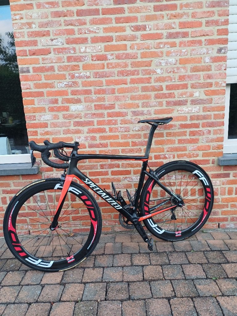 Specialized tarmac maat 56, Fietsen en Brommers, Fietsen | Racefietsen, Gebruikt, Carbon, Meer dan 20 versnellingen, 53 tot 57 cm