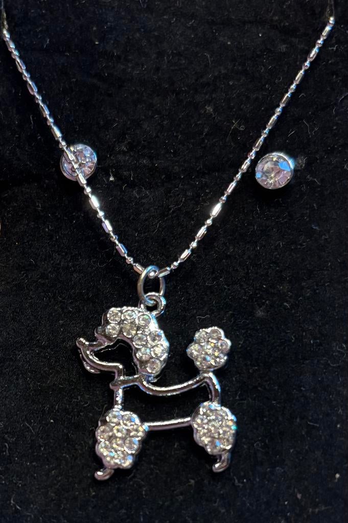 Nieuw 3-delig juwelen setje., Nieuw, Ophalen of Verzenden, Zilver, Overige materialen