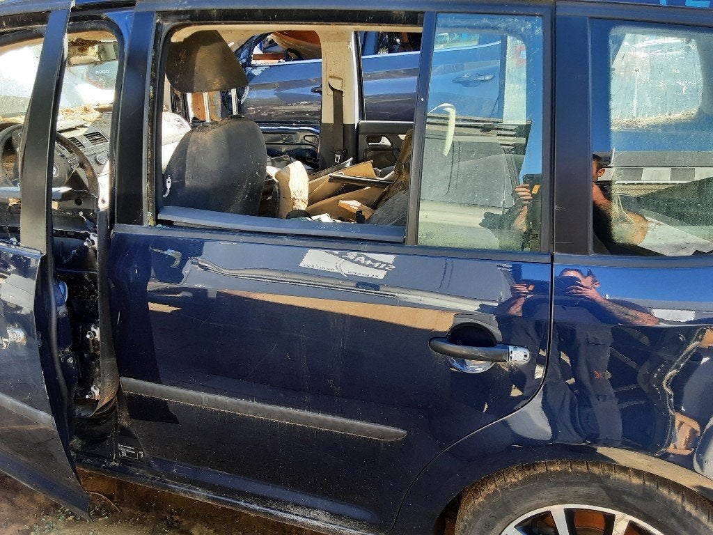 PORTE GAUCHE ARRIÈRE Volkswagen Touran (1T3), Arrière, Volkswagen, Volkswagen AG, Utilisé
