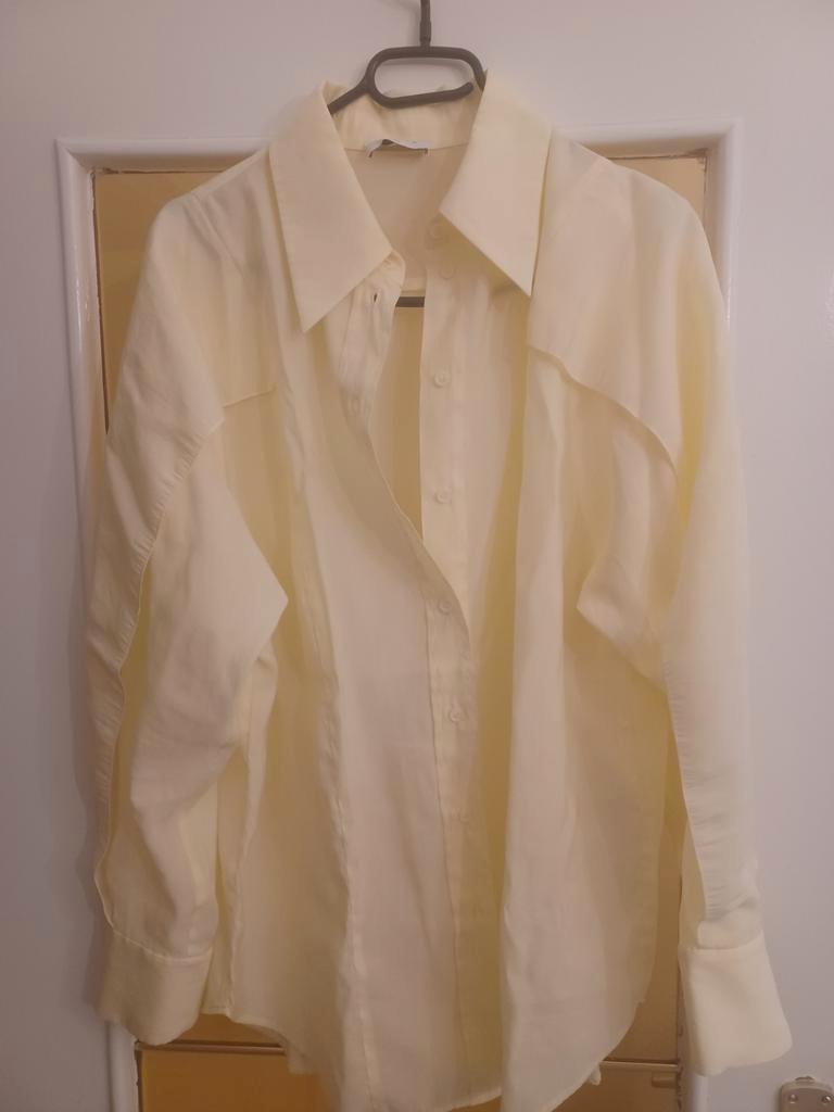 Sandro blouse maat 3 is  42/XL, Kleding | Dames, Ophalen of Verzenden, Geel