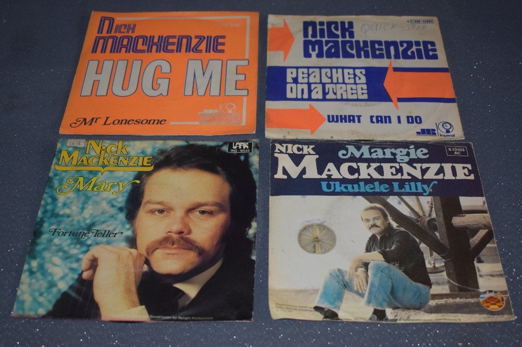 45t's  tijdloze Hits van Nick Mackenzie, Cd's en Dvd's, Ophalen of Verzenden, Zo goed als nieuw, Pop