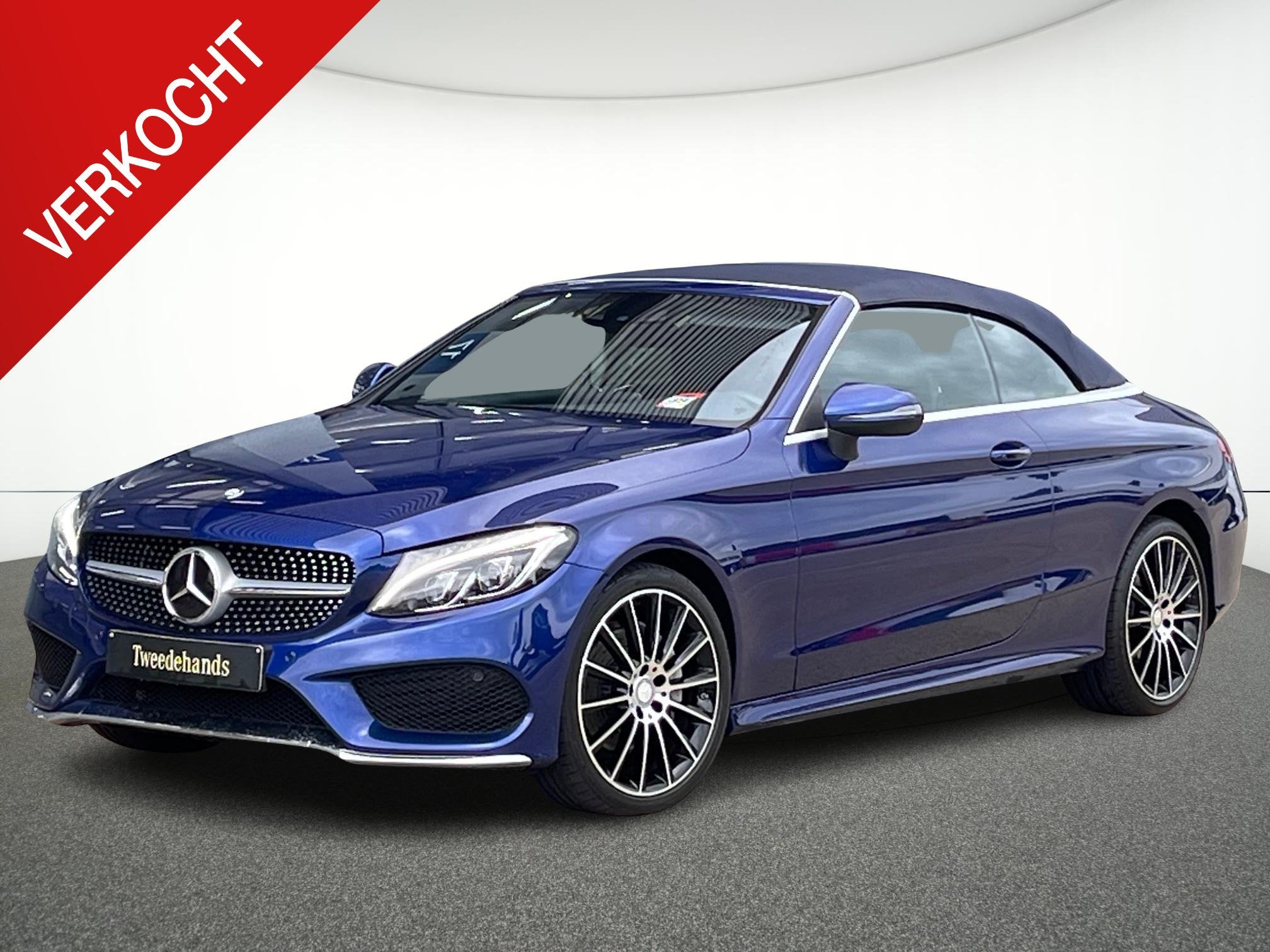 Mercedes-Benz C-klasse Cabrio 220 d 4M AMG Line, Auto's, Automaat, 4 zetels, Stof, 4 cilinders