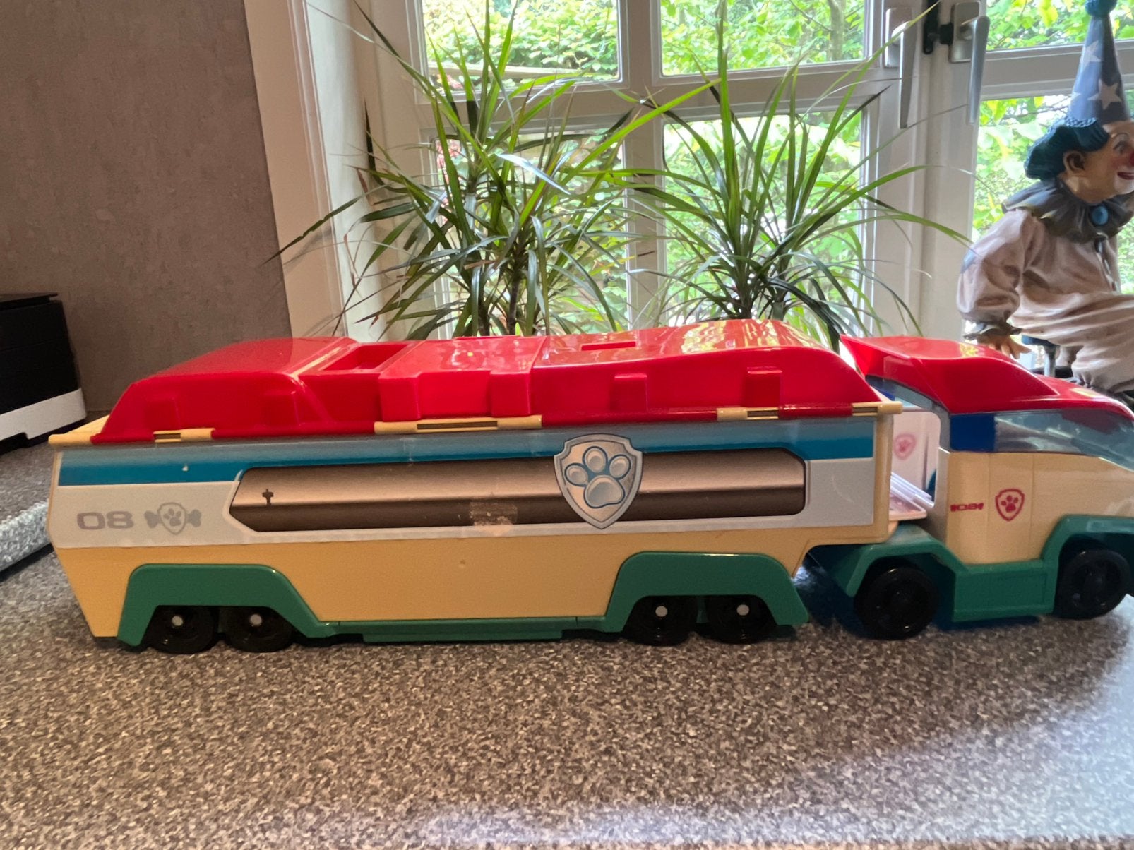 Paw patrol busje, Ophalen, Gebruikt