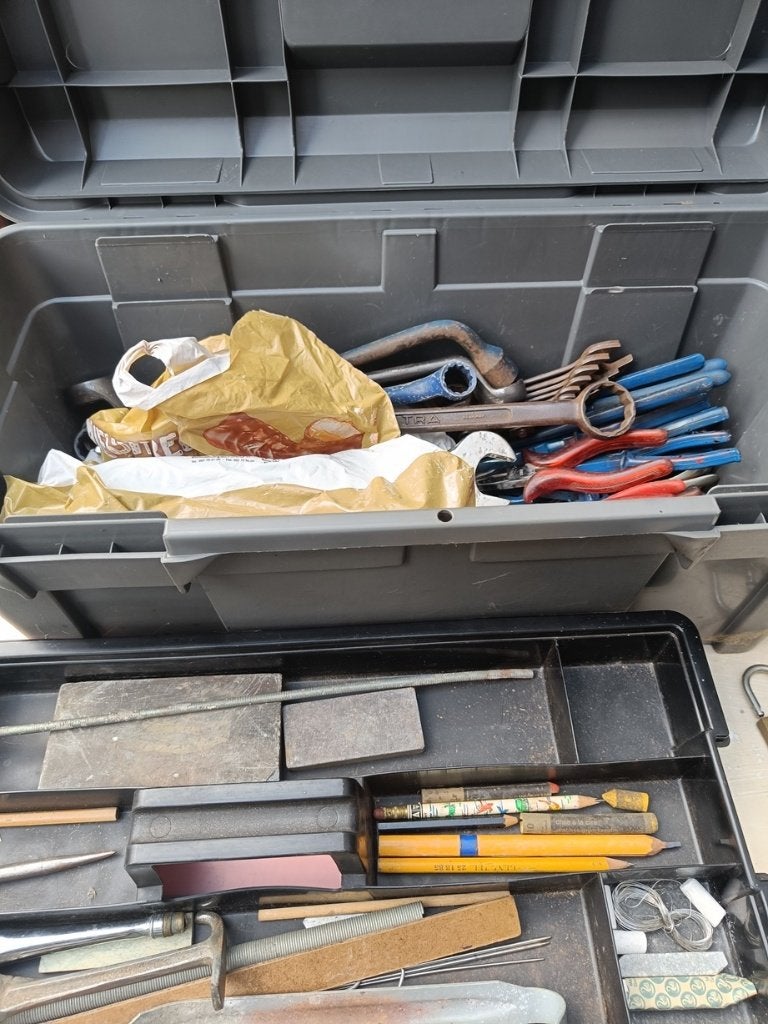 gereedschap koffer, Doe-het-zelf en Bouw, Ophalen, Gebruikt