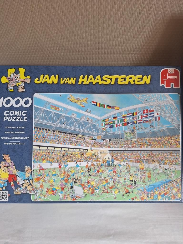 2 x Jan van haasteren puzzel 1000 stuks & Yvonne creations, Hobby en Vrije tijd, Ophalen