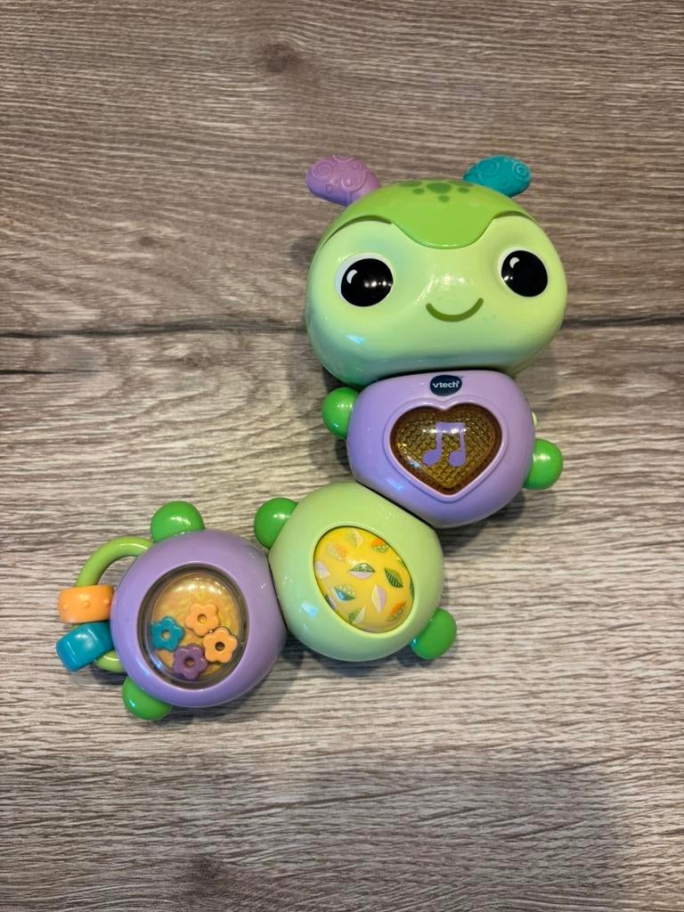 VTech draai en wiebel rupsje, Kinderen en Baby's, Ophalen of Verzenden, Zo goed als nieuw