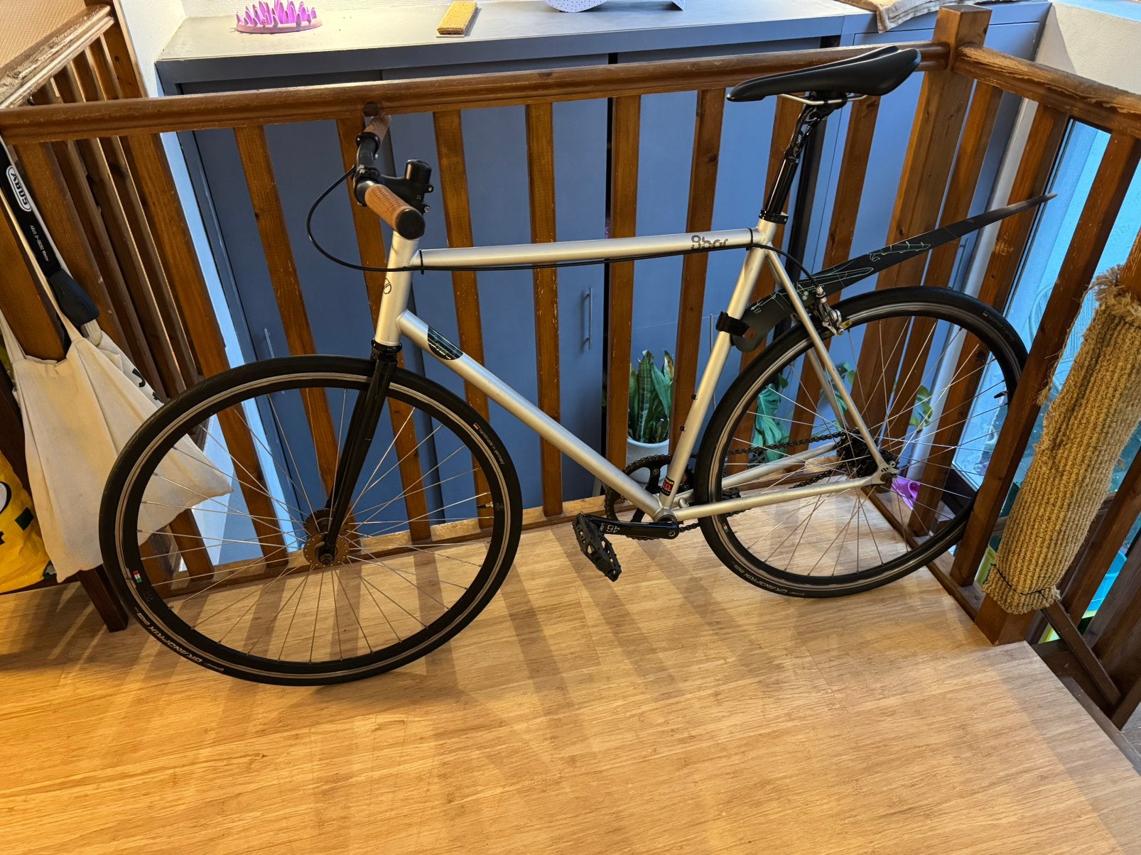8bar Fhain Steel V2 – maat 58, Enlèvement, Comme neuf