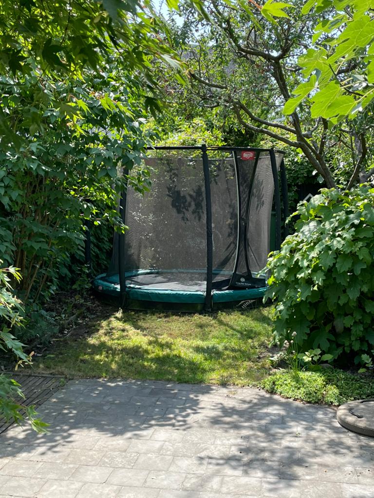 Trampoline BERG Inground favorit 270 met Safety net Deluxe, Kinderen en Baby's, Ophalen, Gebruikt