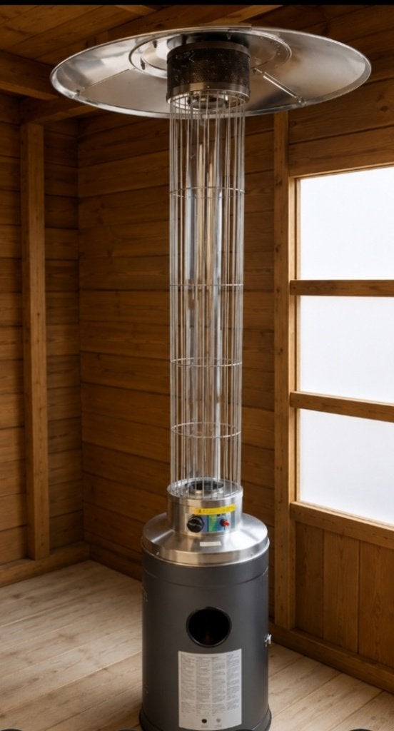 Terrasverwarmer, Tuin en Terras, Ophalen, Zo goed als nieuw, Gas, Vloer