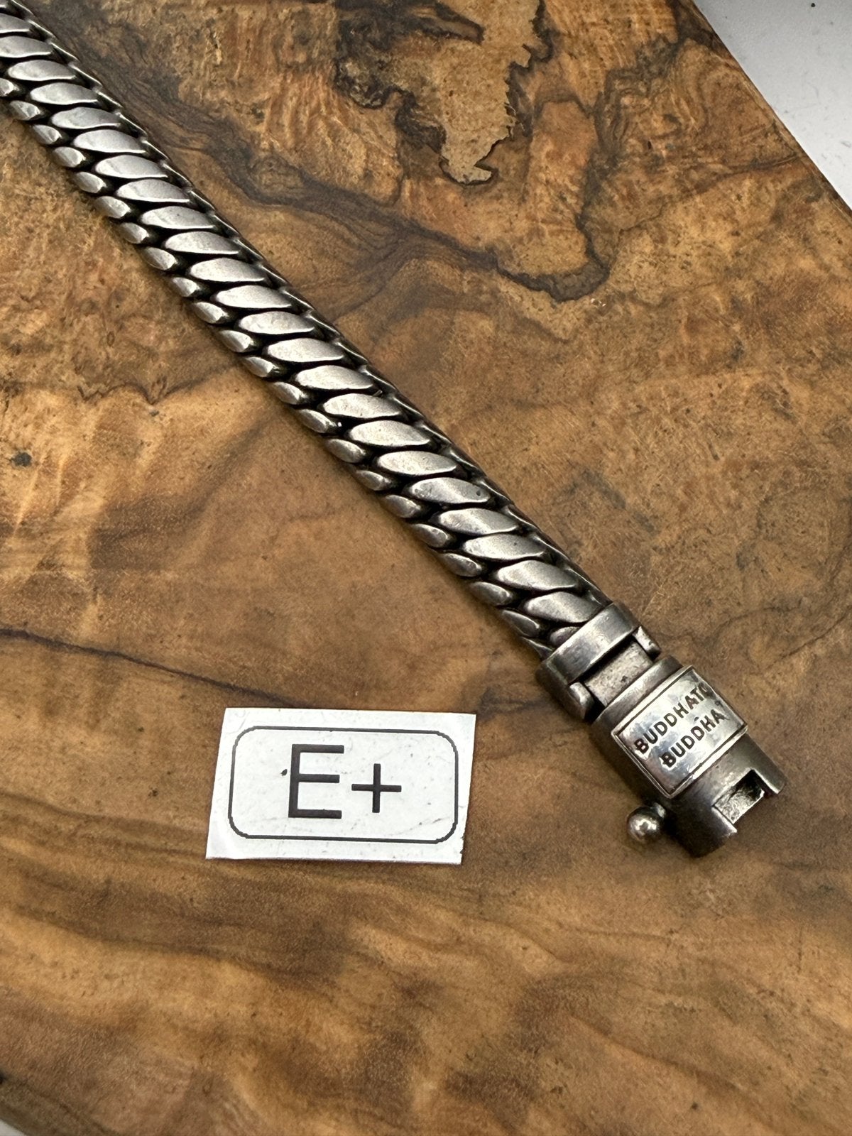 Bouddha à Bouddha « BEN XS BLACK RHODIUM » 21 cm• Taille: E+, Enlèvement ou Envoi, Comme neuf, Noir, Argent
