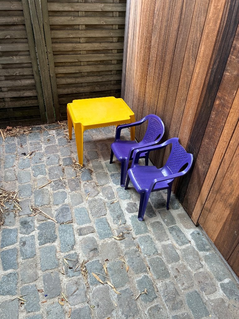 Tafel en stoelen, Ophalen, Zo goed als nieuw, Tafel(s) en Stoel(en)