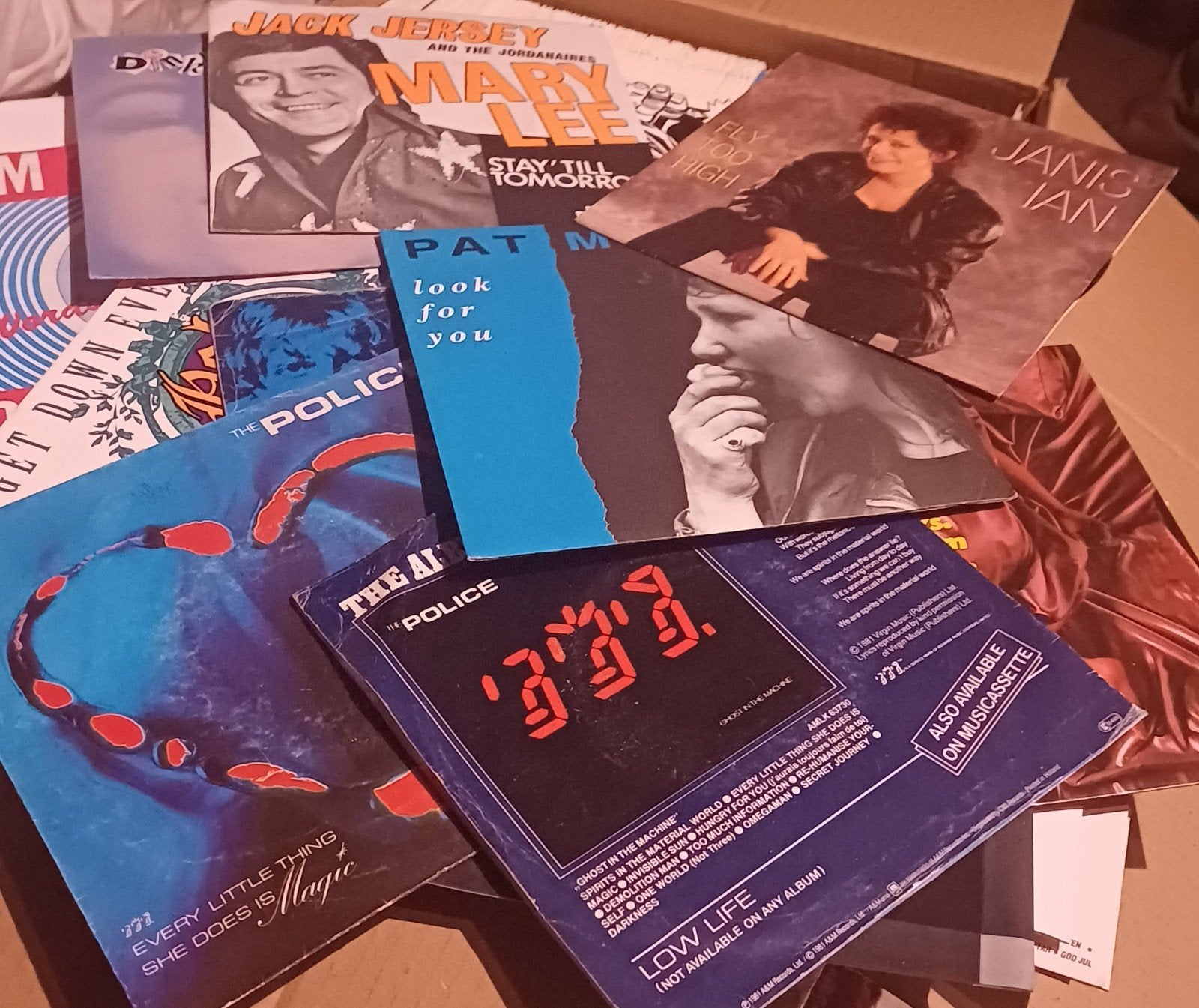 9 x 7inch vinyl  - vg+  - mint, Cd's en Dvd's, Ophalen of Verzenden, Zo goed als nieuw, 7 inch