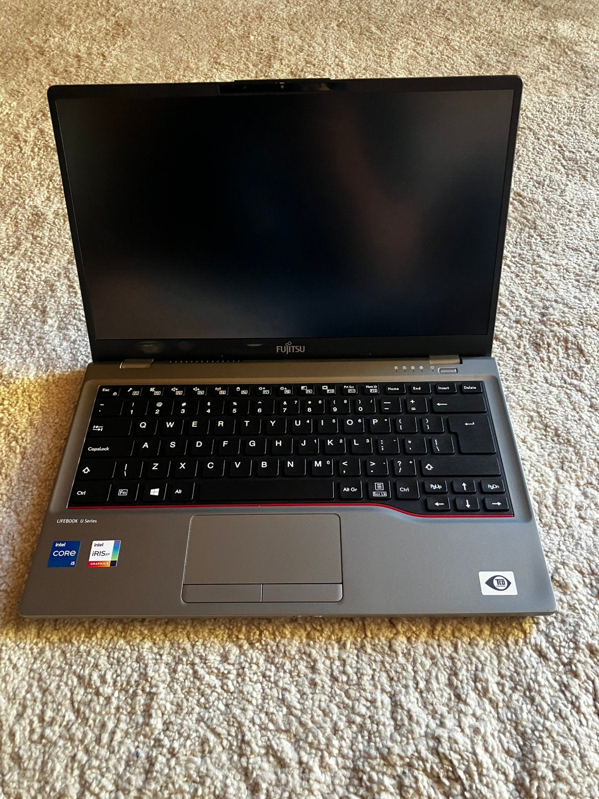 Fujitsu Lifebook U7411, Computers en Software, Ophalen, Gebruikt, Qwerty, 8 GB