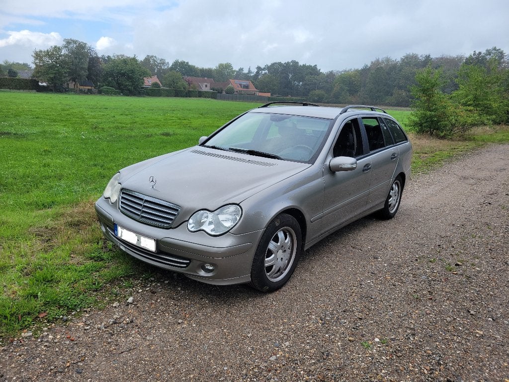 mercedes c200 break 2007 euro 4, Autos, Cuir, Argent ou Gris, Achat, Automatique