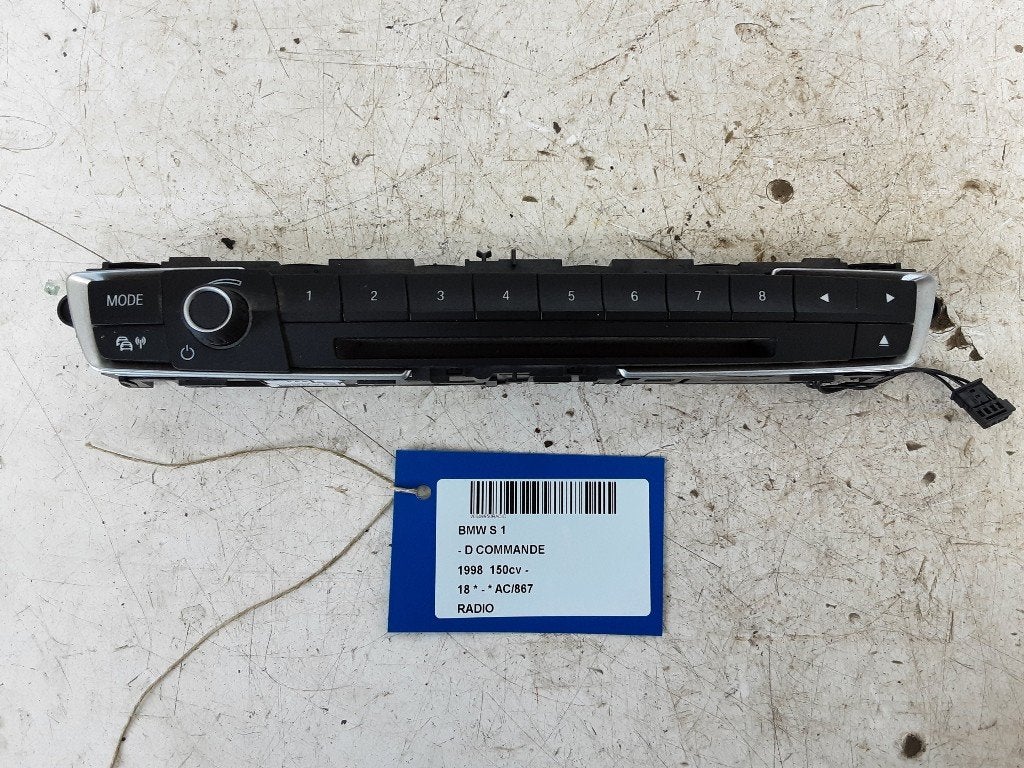 RADIO BMW 1 serie (F20) (01-2010/06-2019) (6131681418701), Gebruikt, BMW, Petuelring 130
80809  München, DE, Bayerische Motoren Werke AG