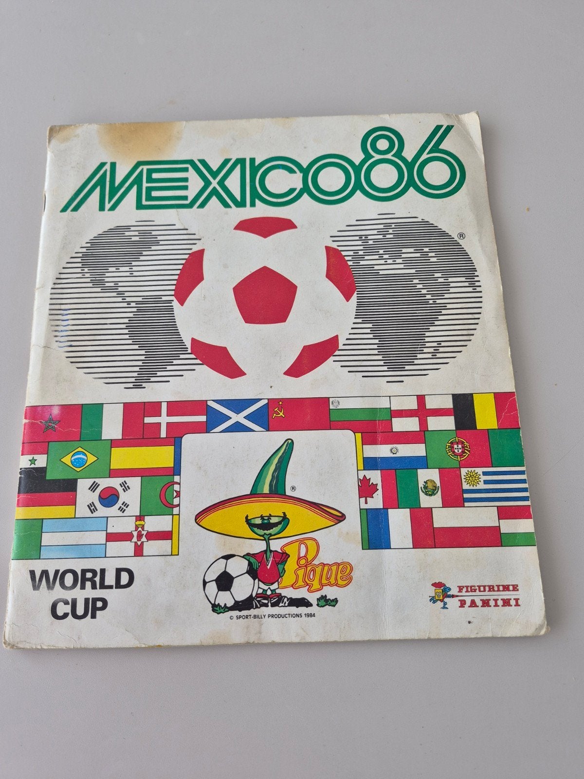 Origineel Panini Album WK Mexico 1986 – Onbeschreven! (No Wr, Enlèvement ou Envoi, Utilisé, Sport