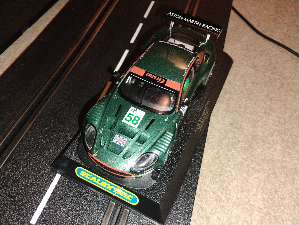SCALEXTRIC C2758 #58 1/32 Aston Martin DBR9, Kinderen en Baby's, Speelgoed | Racebanen, Overige merken, Ophalen of Verzenden, Elektrisch