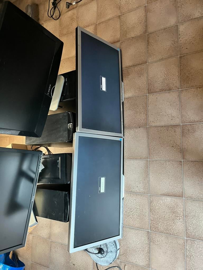 complete PC een 4x monitor, Enlèvement, Comme neuf